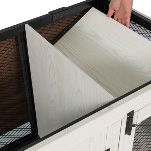 Tucker Murphy Pet™ 65 Inch Dog Crate Credenza & Reviews Wayfair